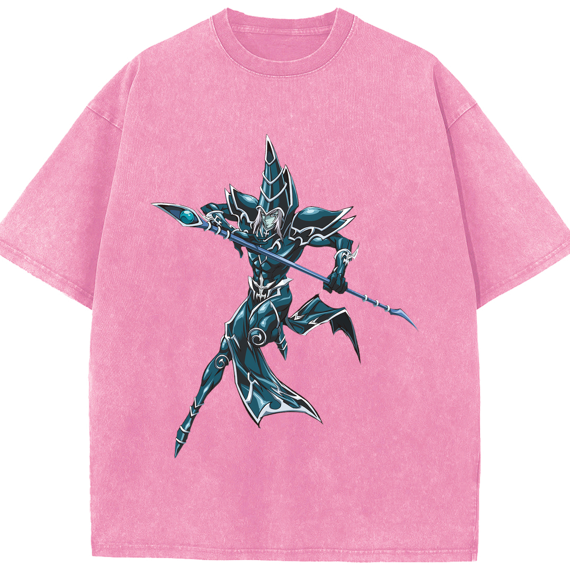 （画像用） 遊☆戯☆王 Yu-Gi-Oh! 綿100% ヴィンテージ風 半袖Tシャツ（フロントプリント）